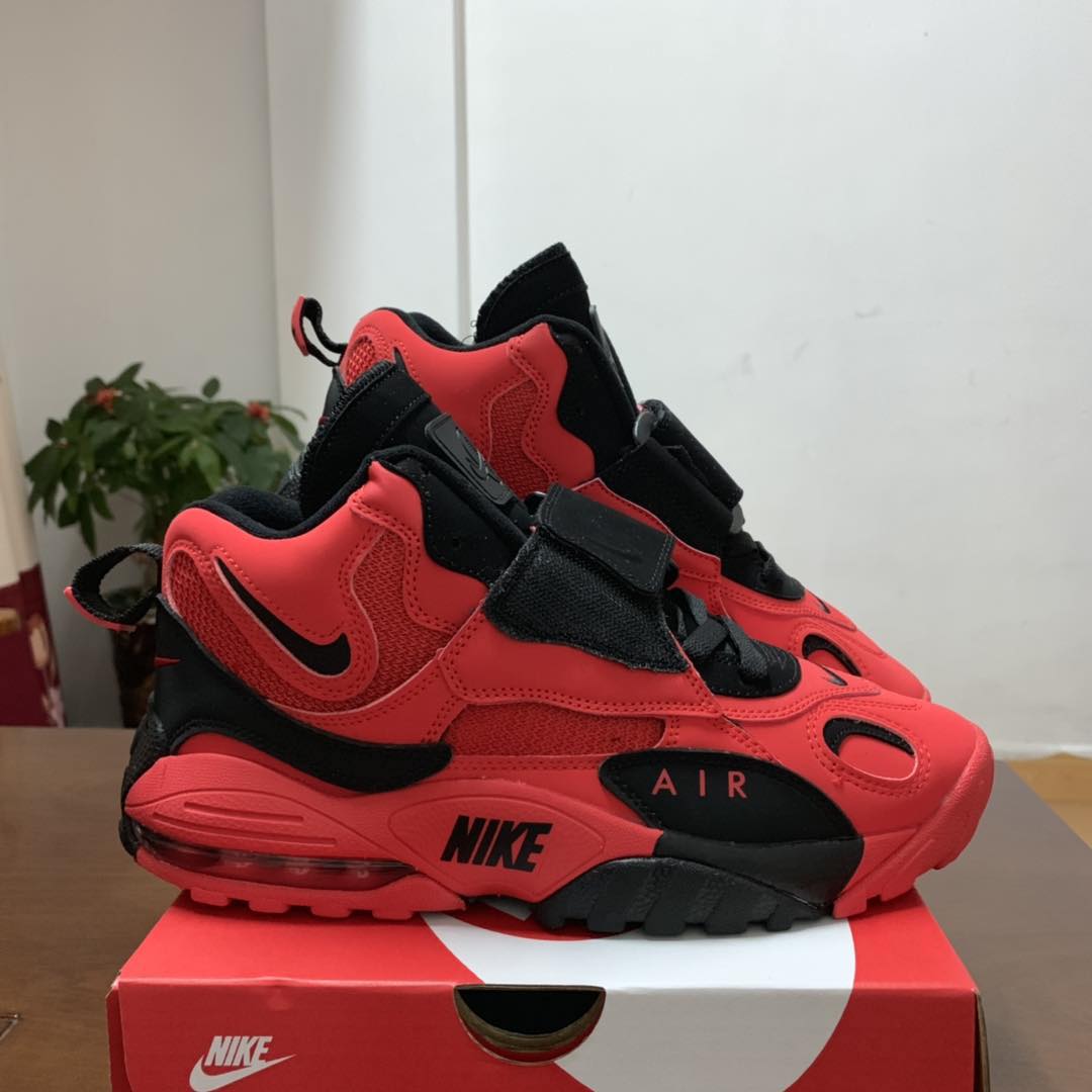 Women Nike Air Max Speed Truf Red Black Shoes